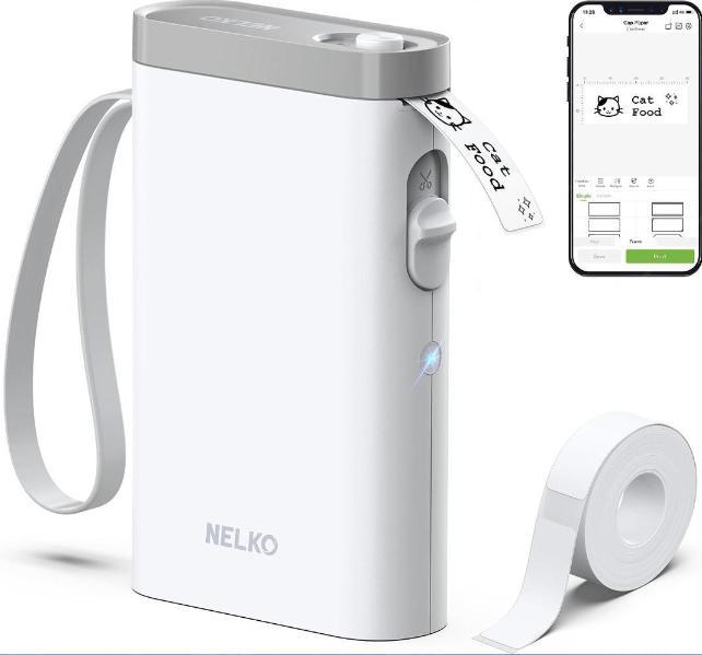新品Bluetooth小型テプラシール ポータブルラベルプリンター 1