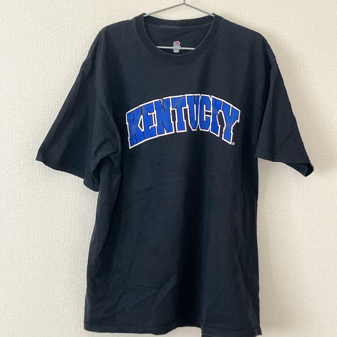 【Kentucky｜ロゴTシャツ｜ヴィンテージ感×フルーツタグ】