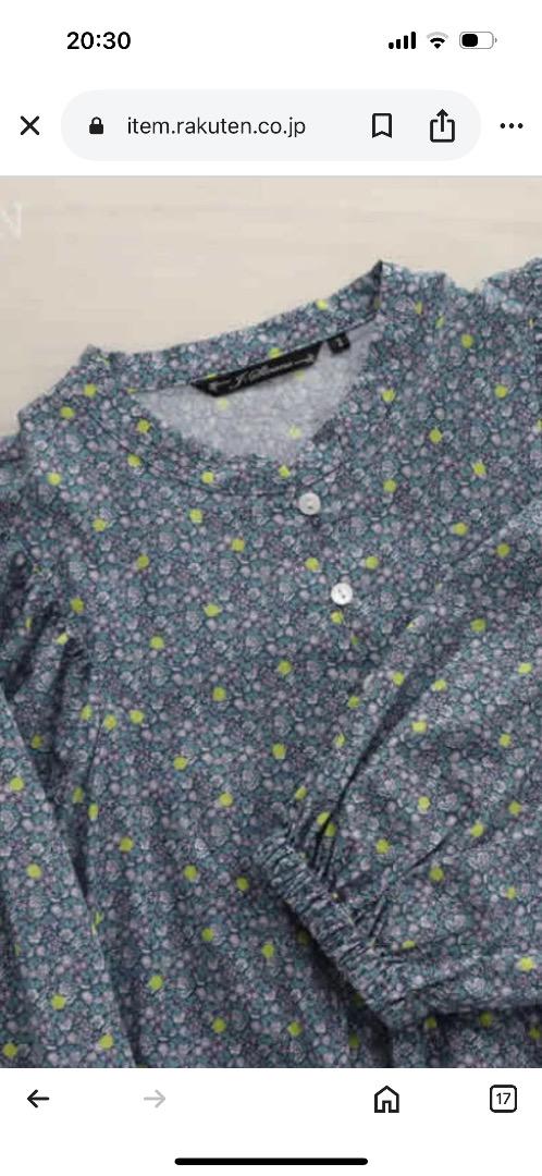 (美品)J.sloaneリバティーワンピース