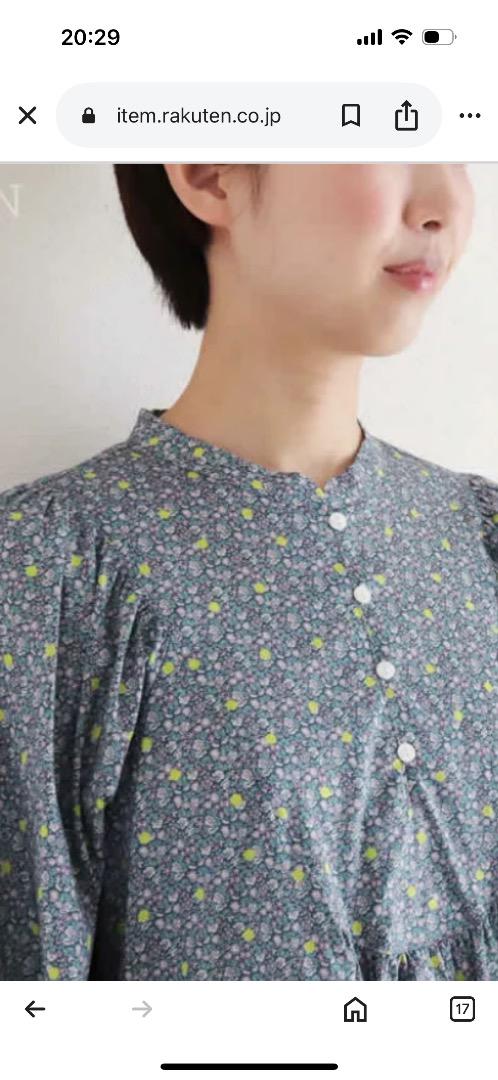(美品)J.sloaneリバティーワンピース