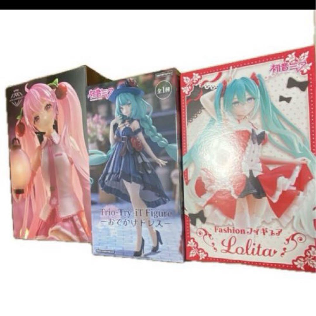初音ミク 桜ミク 非売品プライズフィギュア シナモロール 等 20点セット