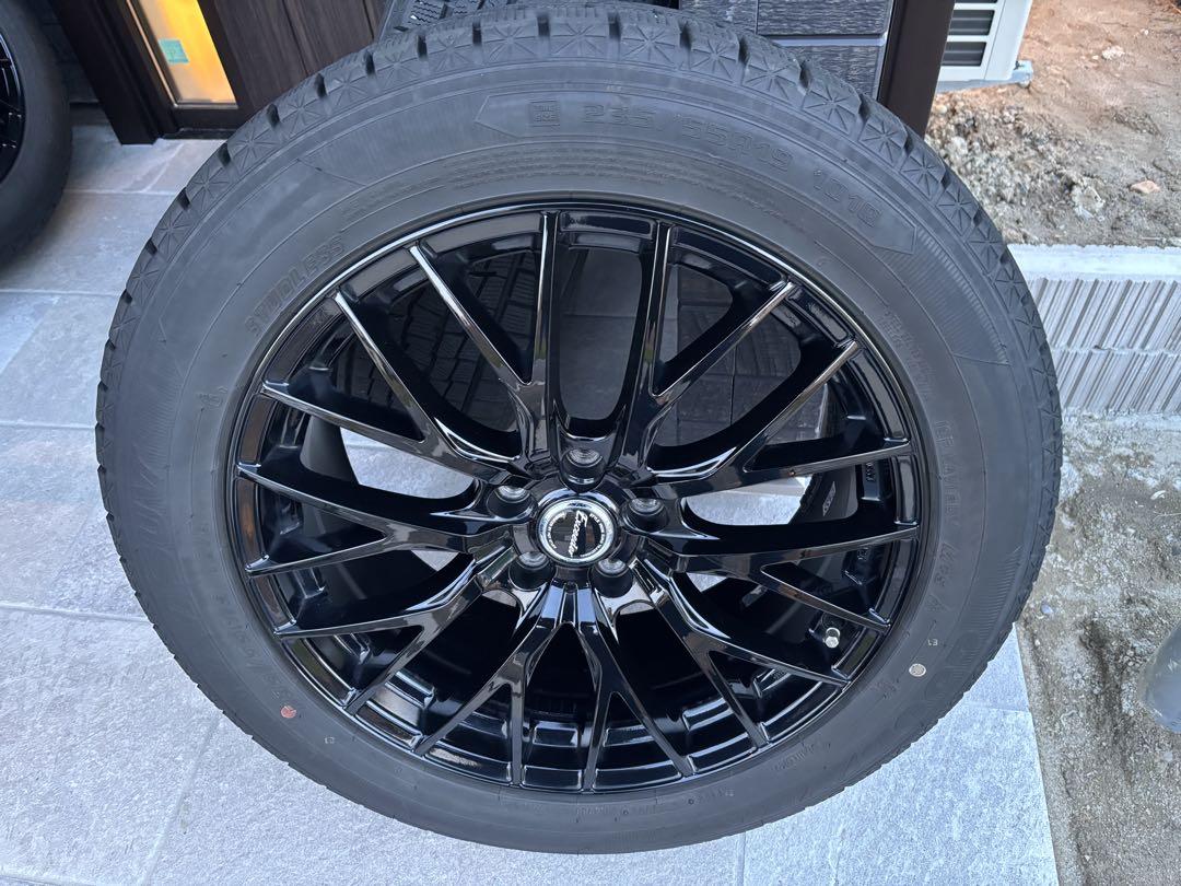 レクサスRX スタッドレス　235/55R19タイヤホイールセット　4本セット