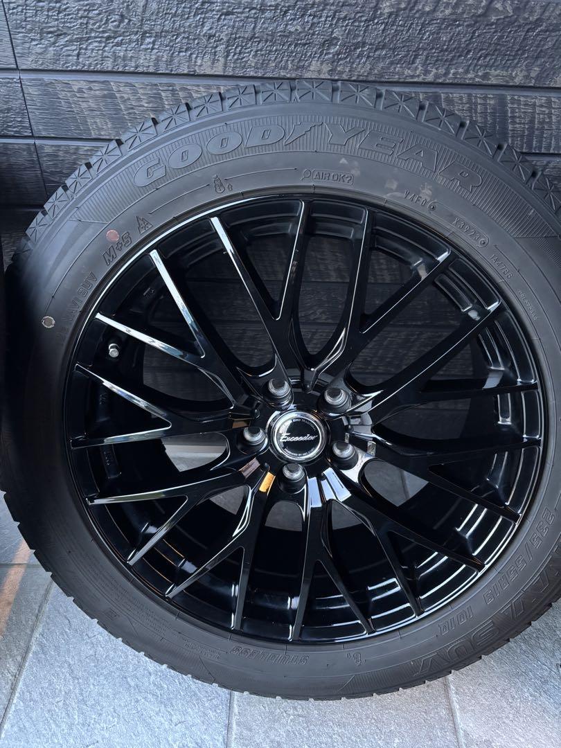 レクサスRX スタッドレス　235/55R19タイヤホイールセット　4本セット
