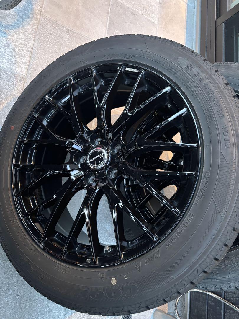 レクサスRX スタッドレス　235/55R19タイヤホイールセット　4本セット