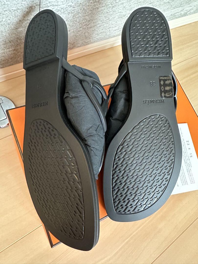 HERMES エルメス エジェリ サンダル 新品 38 画像3
