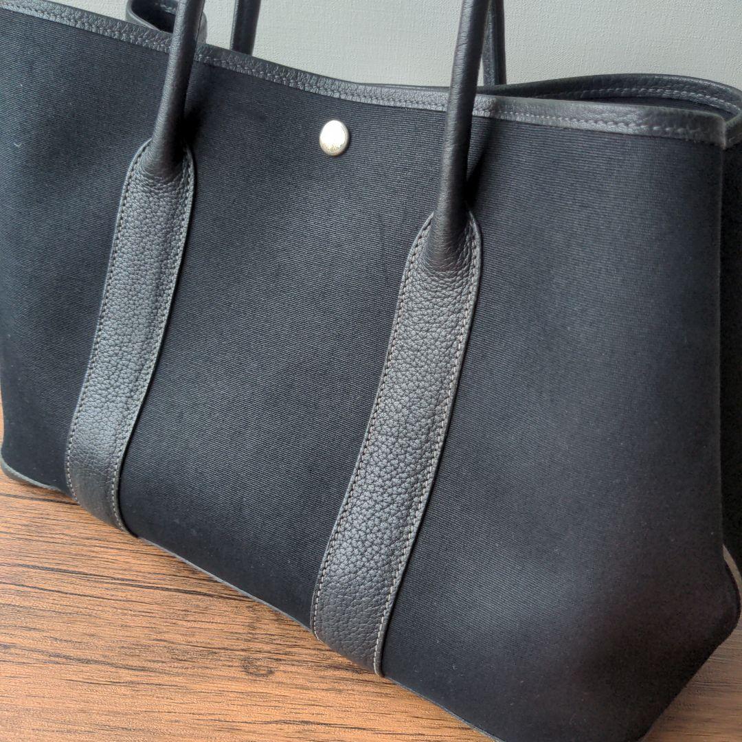 エルメス HERMES ガーデンパーティ PM ブラック