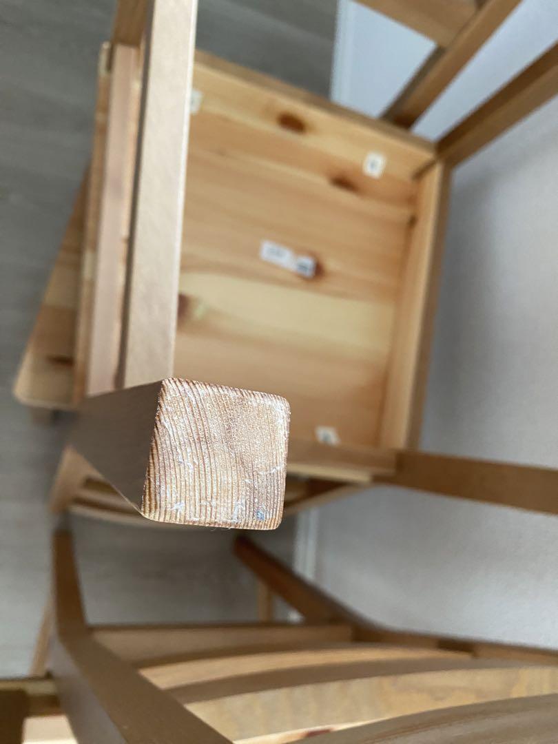 【うに】IKEA（イケア）ダイニングテーブルセット