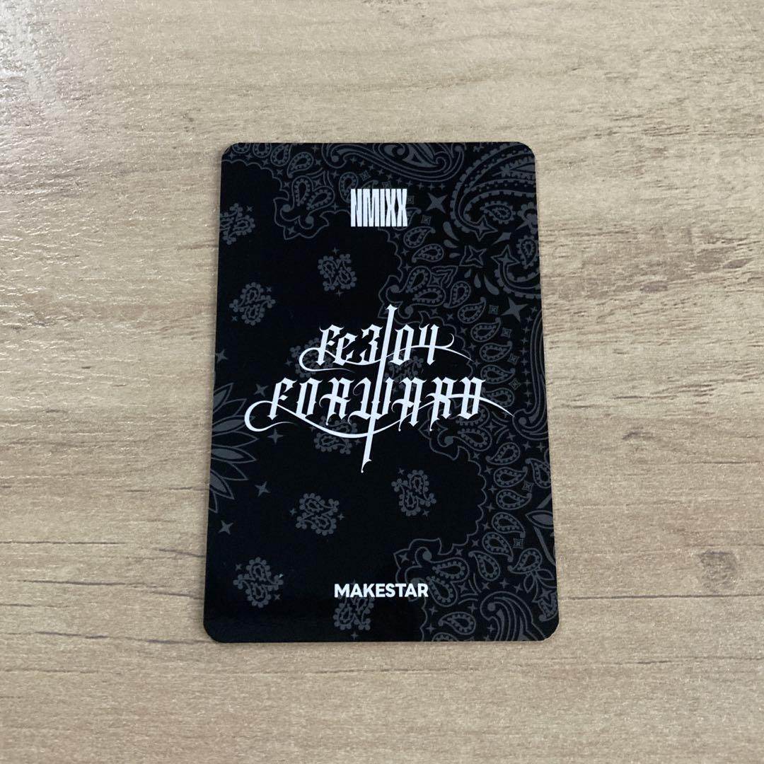 NMIXX PHOTOCARD Princess fairy wand MAKESTAR OFFICIAL POB