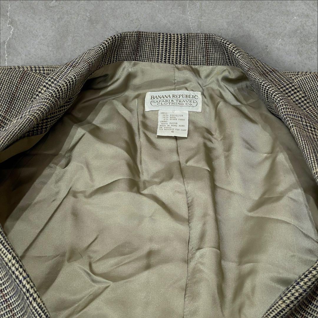 BANANA REPUBLIC チェックジャケット 6