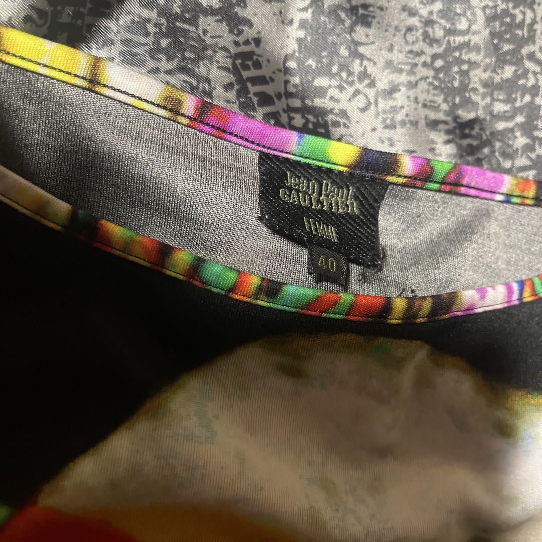 Jean Paul Gaultier カラフル長袖トップス 40