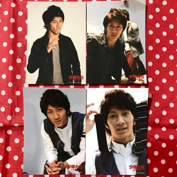 激安商品 ジャニーズJr.時代 濱田崇裕 ジャニーズWEST 公式写真 #65 4枚セット アイドル