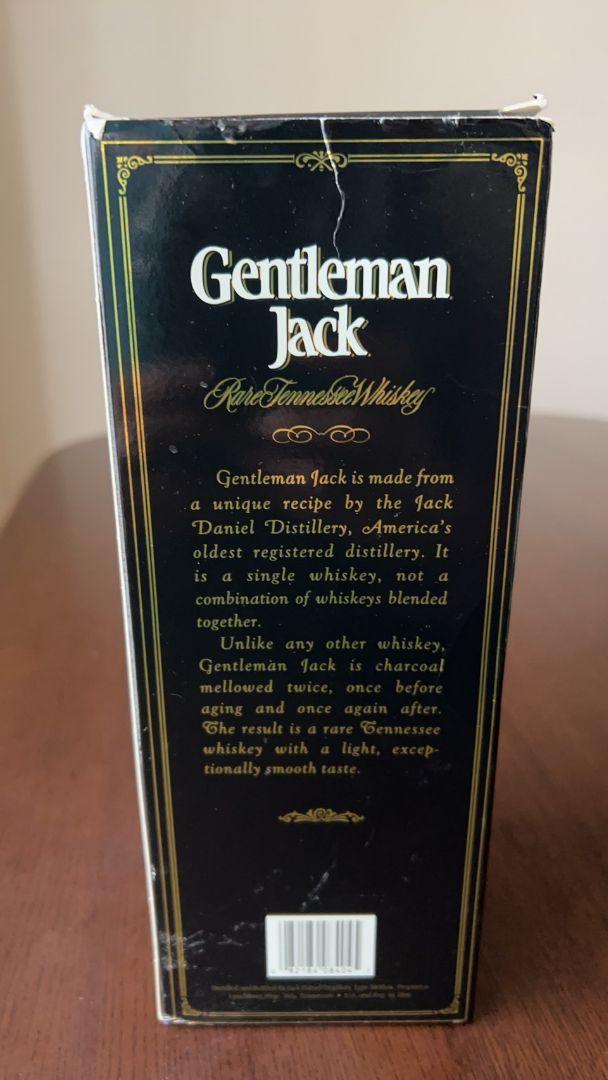 【1000ml】 希少  ジェントルマンジャック   ウイスキー  古酒