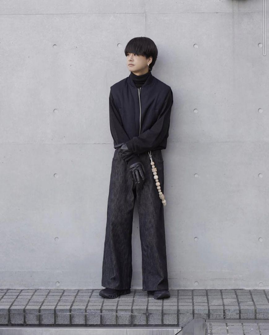 LIDNM】XX SLUB BAGGY DENIMΩ