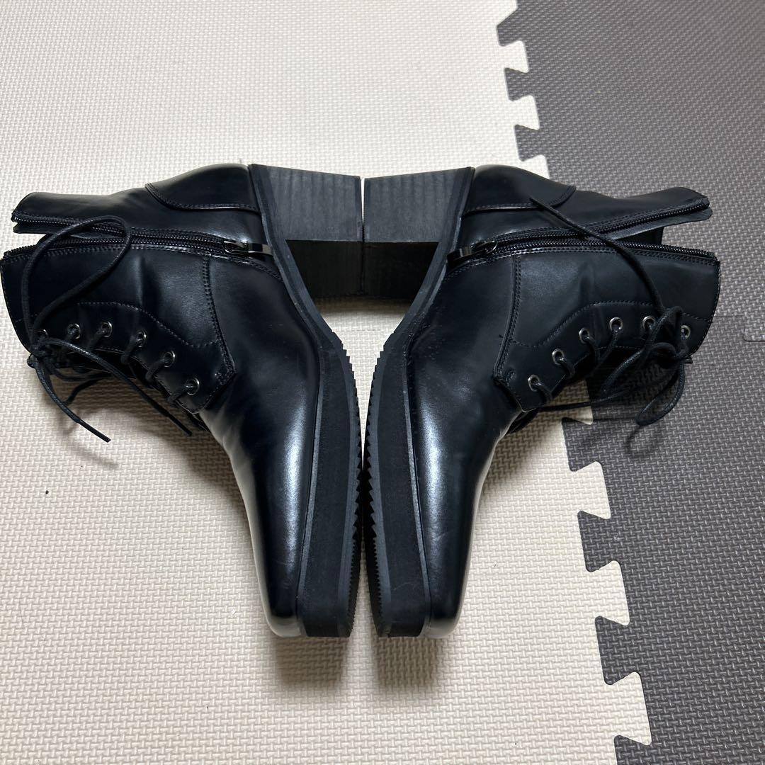 【CLEL】ヒールブーツ Lサイズ 未使用品 CLEL ブーツ 「CLEL」High Sole Design Heel Boots/ハイソール