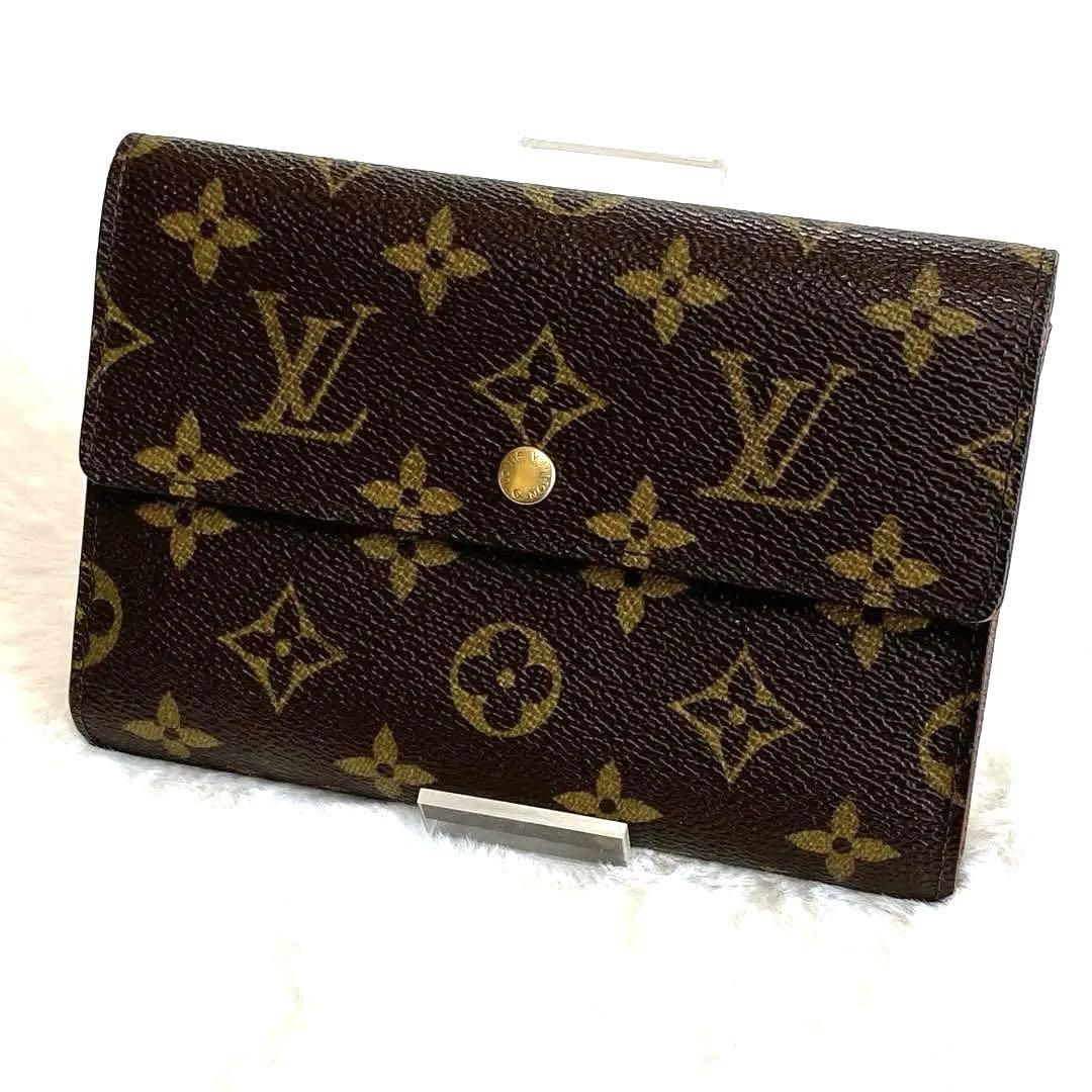 美品 正規品 ルイヴィトン モノグラム 折財布 画像6