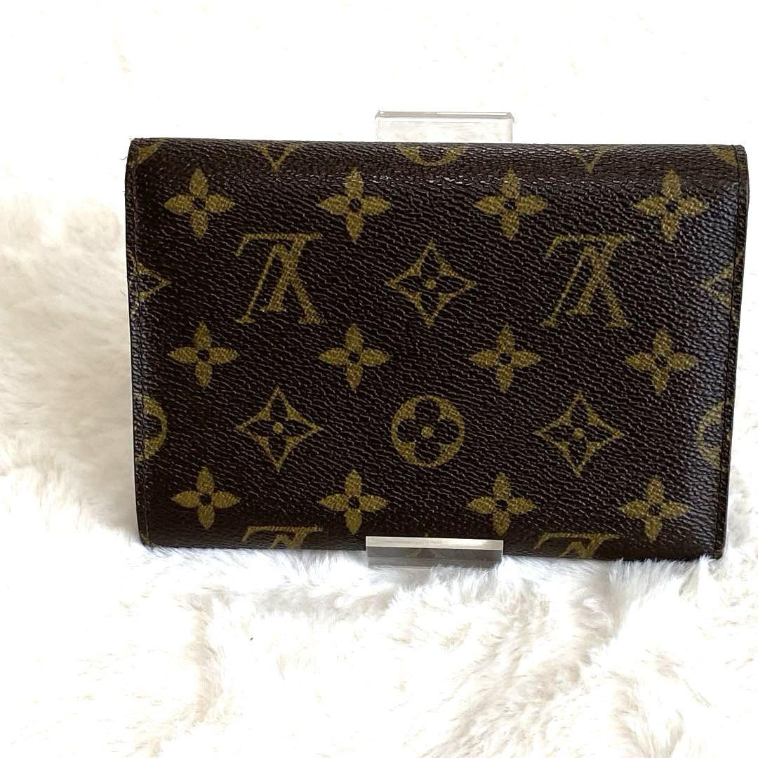 美品 正規品 ルイヴィトン モノグラム 折財布 画像7