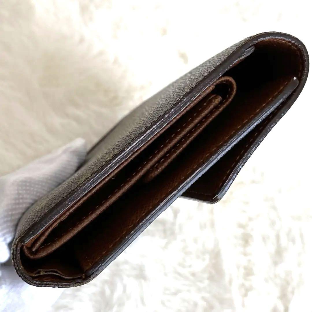 美品 正規品 ルイヴィトン モノグラム 折財布 画像9