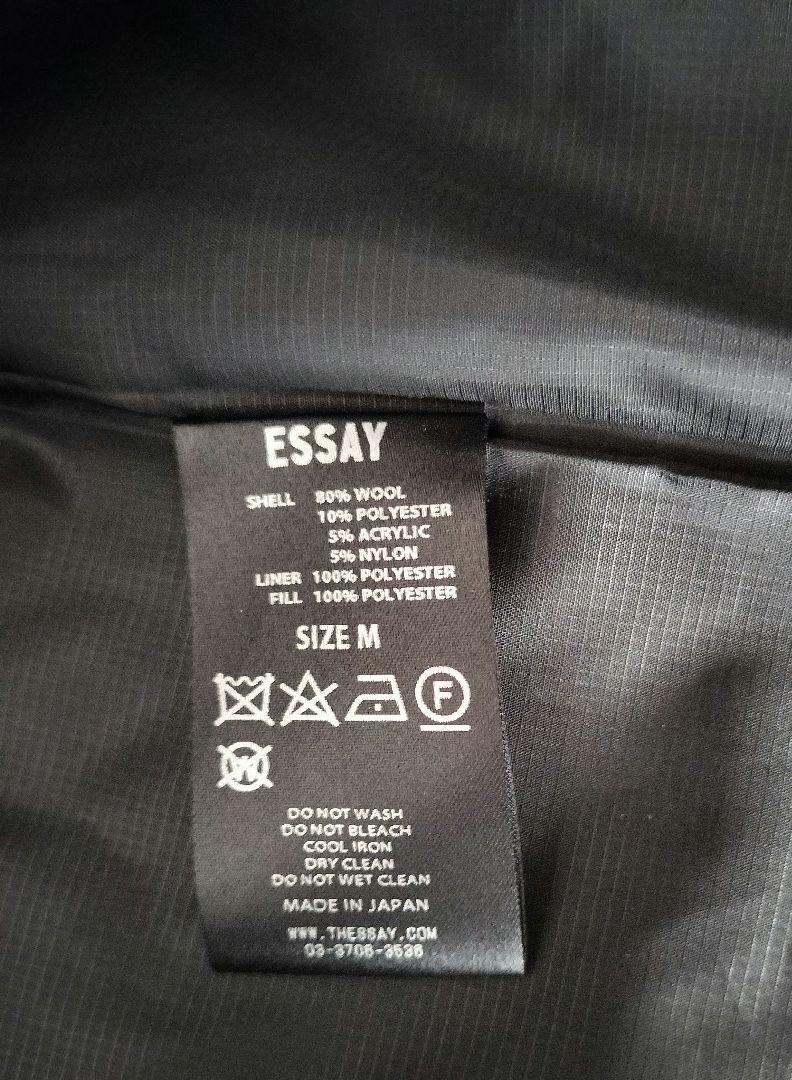 ESSAY エッセイ LIVRE COAT　Block Check