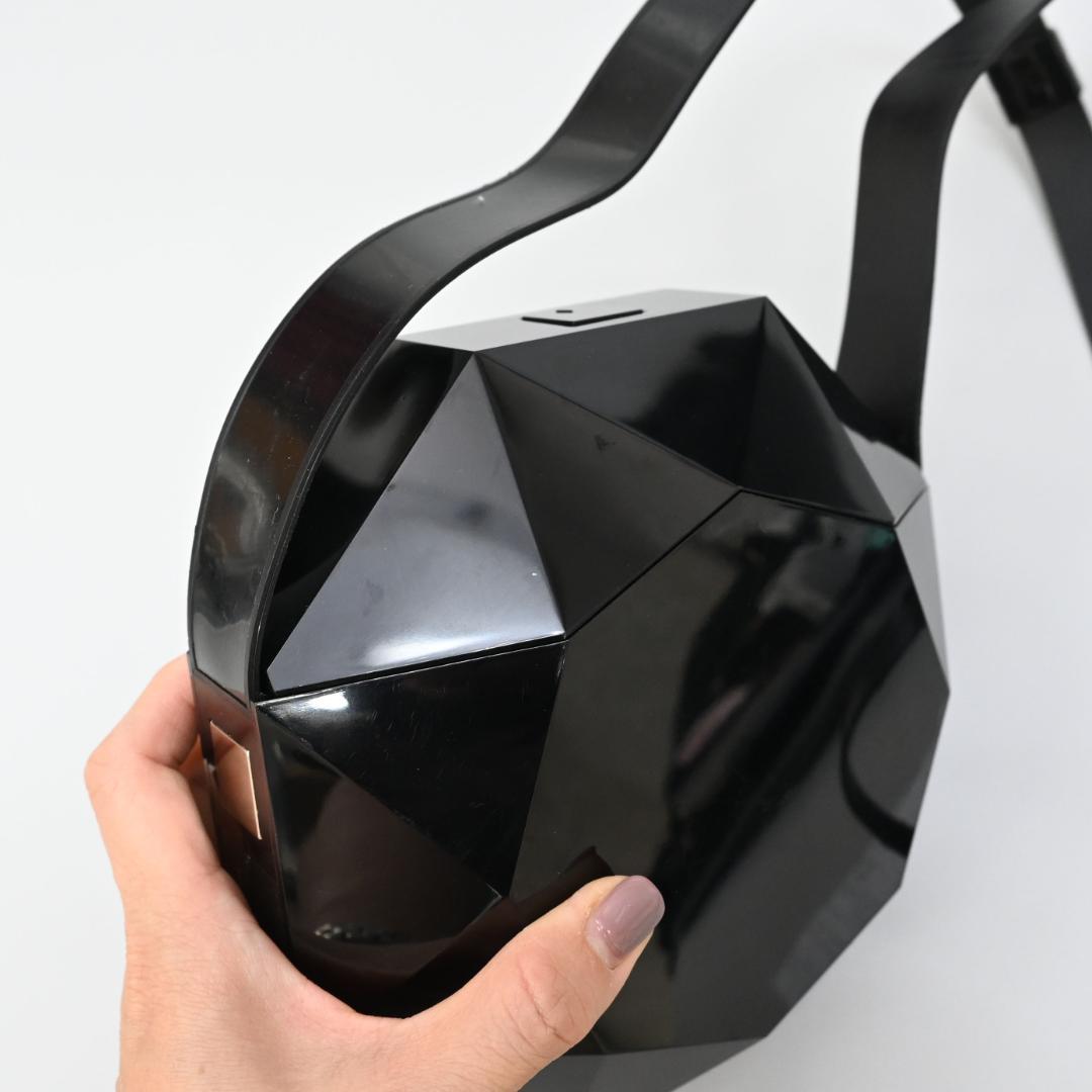 ティエリーミュグレー THIERRYMUGLER プラスチックショルダーバッグ 46096☆年 ティエリーミュグレー 80's プラスチックショルダー