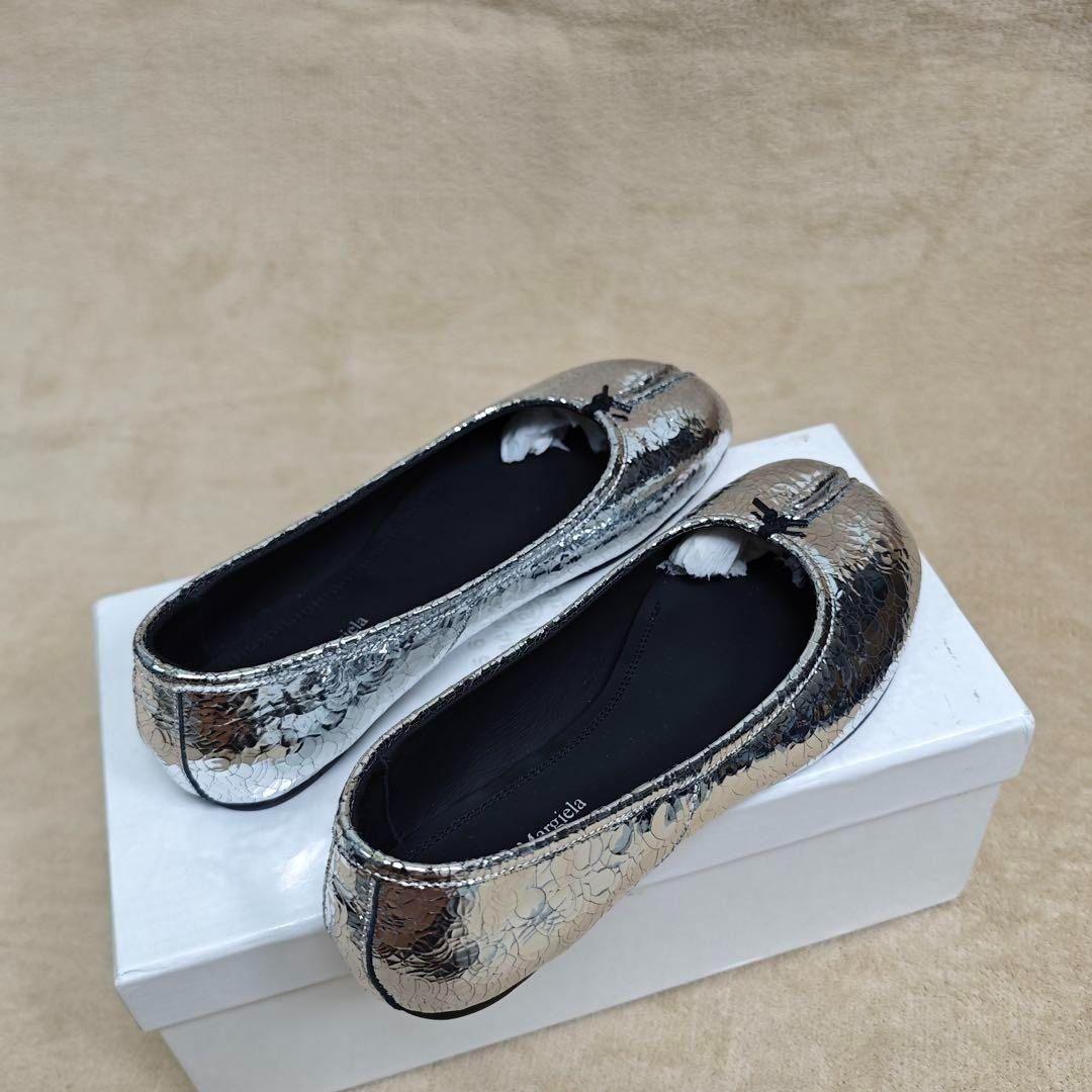 【残りわずか】 MAISON MARGIELA TABI ブロークンミラー シルバー 36 - メルカリ 靴