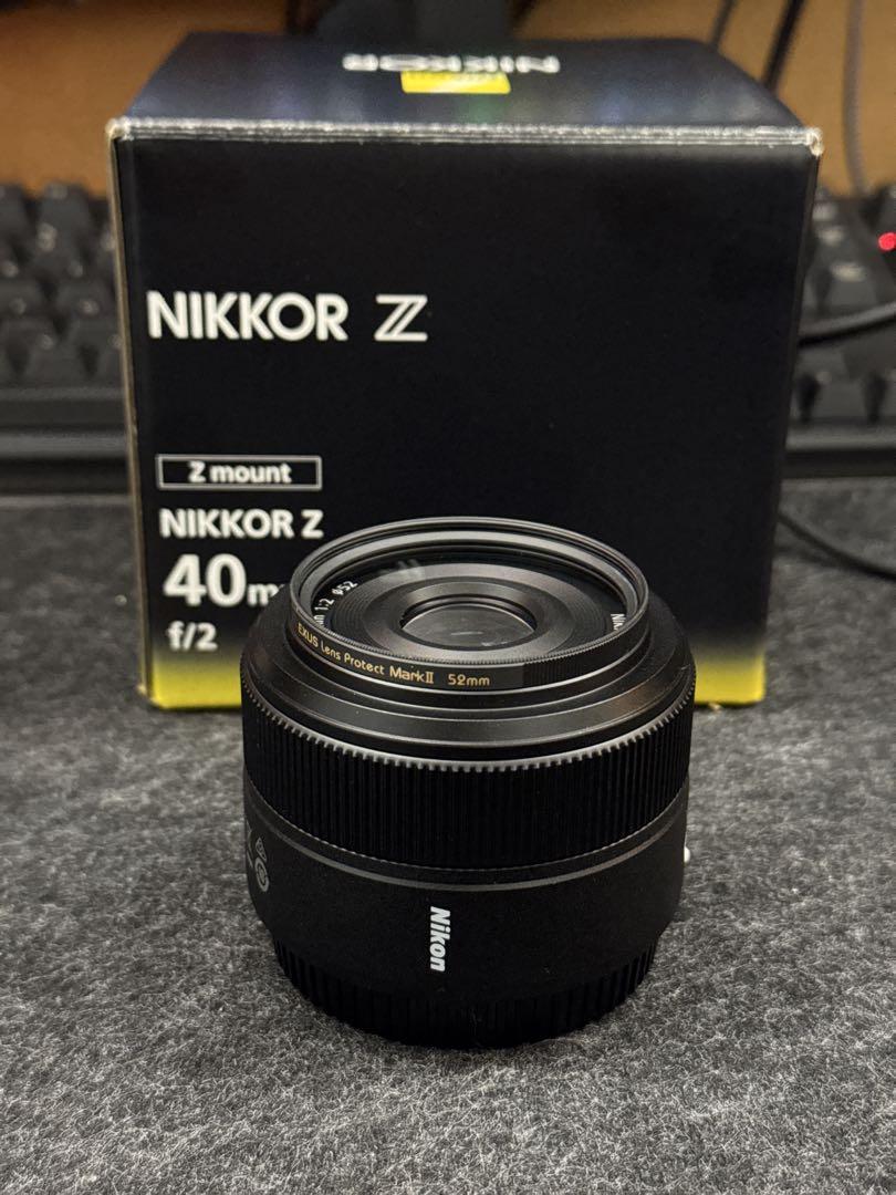 【エグザスフィルター付き】Z40mm F2