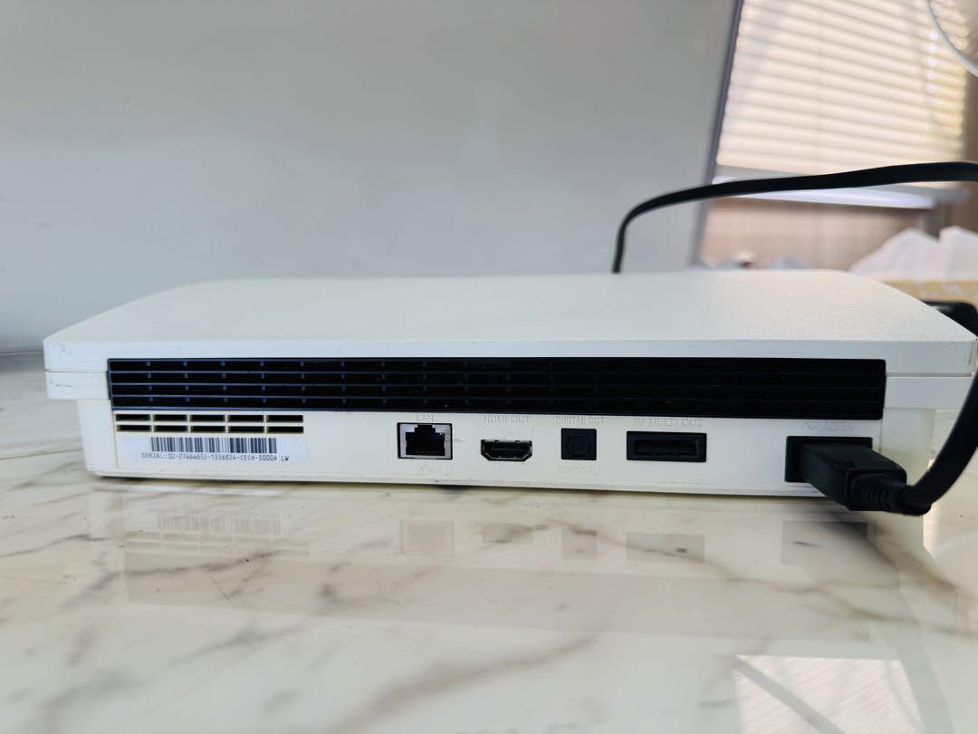PS3 ホワイト 本体のみ CECH-3000A 白 ホワイト ゲーム機
