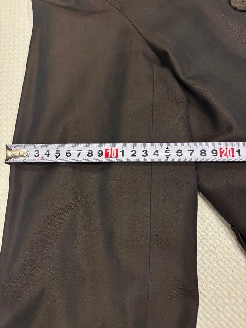 アクアスキュータム ダークブラウン トレンチコート アクアスキュータム ダークブラウン トレンチコート