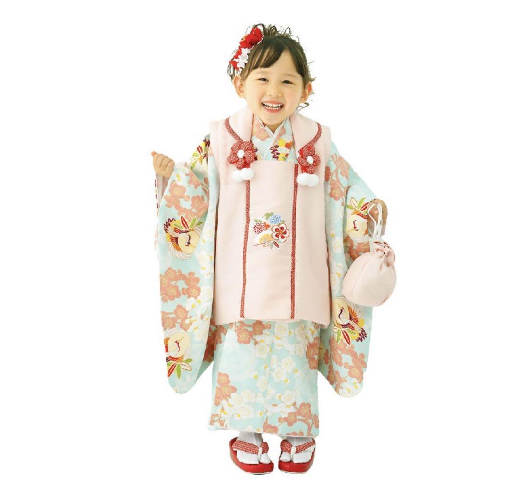 七五三 着物 3歳　女の子　セット