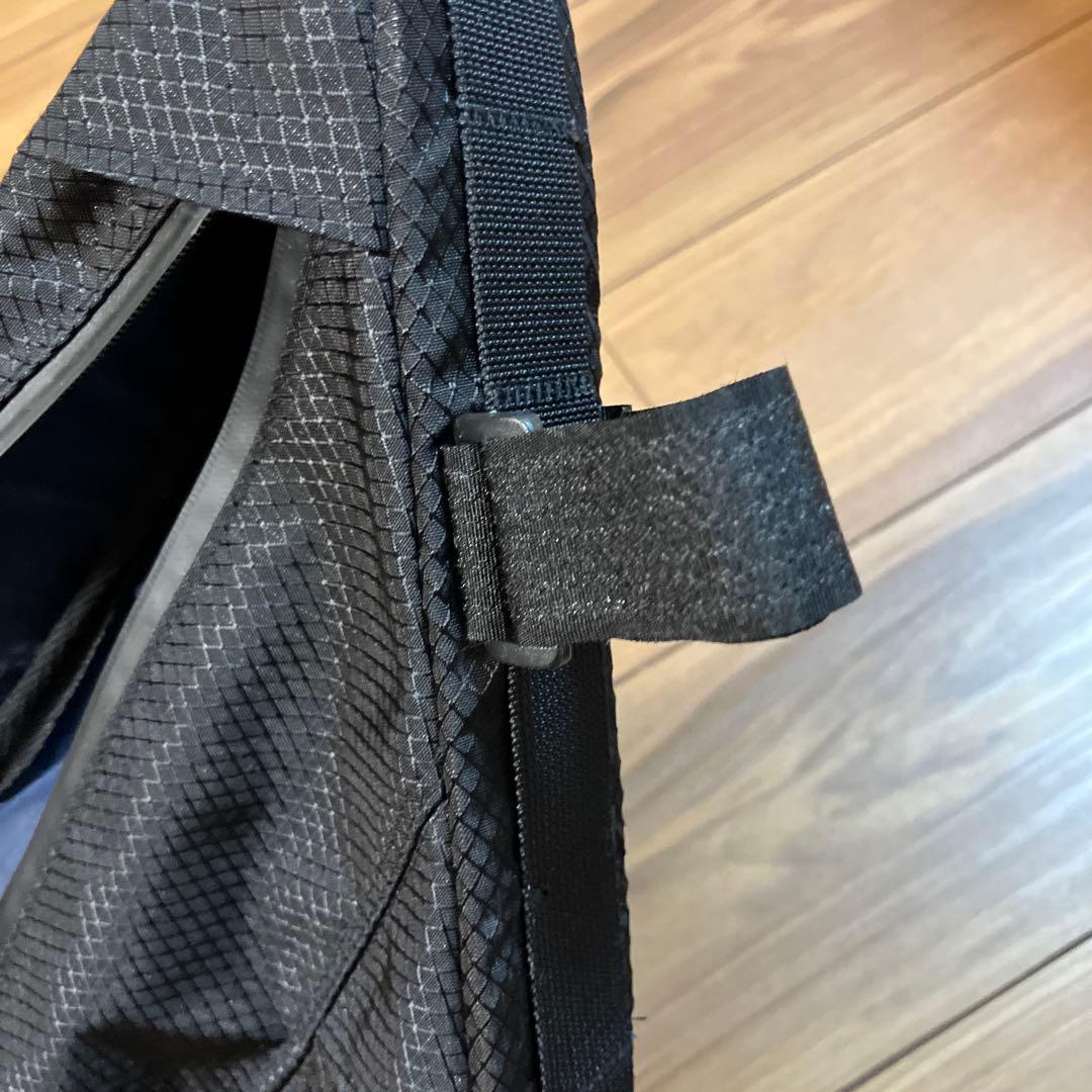 ハンドイドフルフレームバッグコーデュラ×SPECTRAダイヤリップ 43.5cm目立った傷や汚れなし