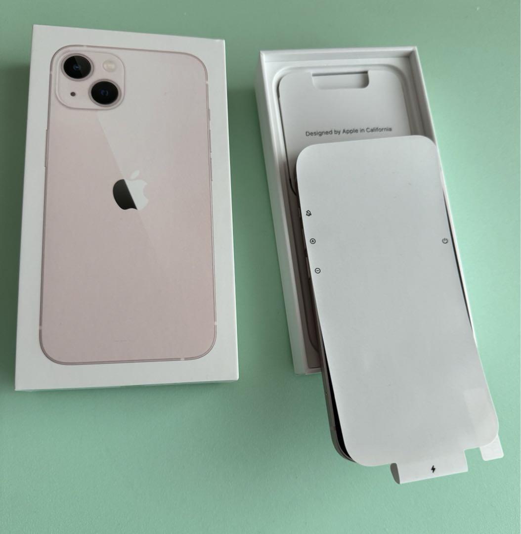 iPhone 13 本体 美品 128GB SIMフリー ピンク - スマートフォン
