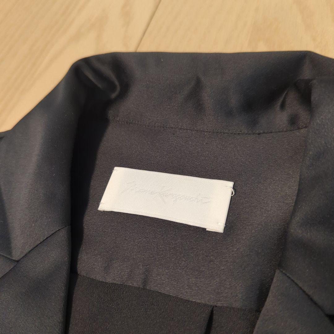 Z　mame kurogouchi　刺繍サテンシャツ