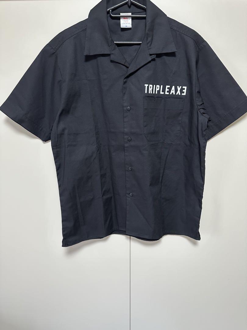 TRIPLEAXE　ワークシャツ　Mサイズ　トリプルアックス