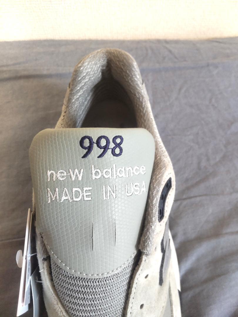 New Balance WTAPS コラボ　U998WT Gray