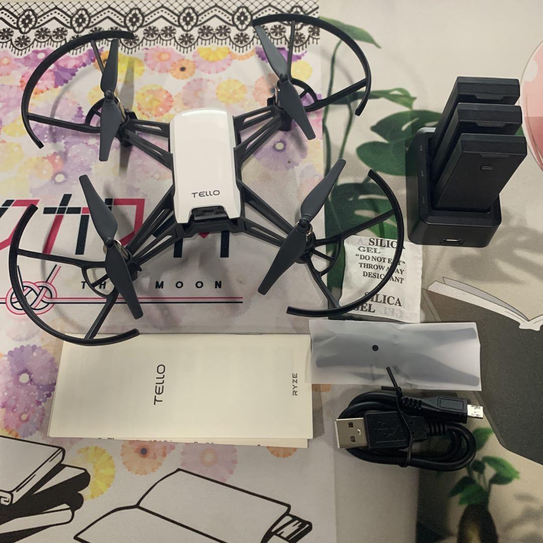 DJI TELLO ドローン ブーストコンボ バッテリー3個付属
