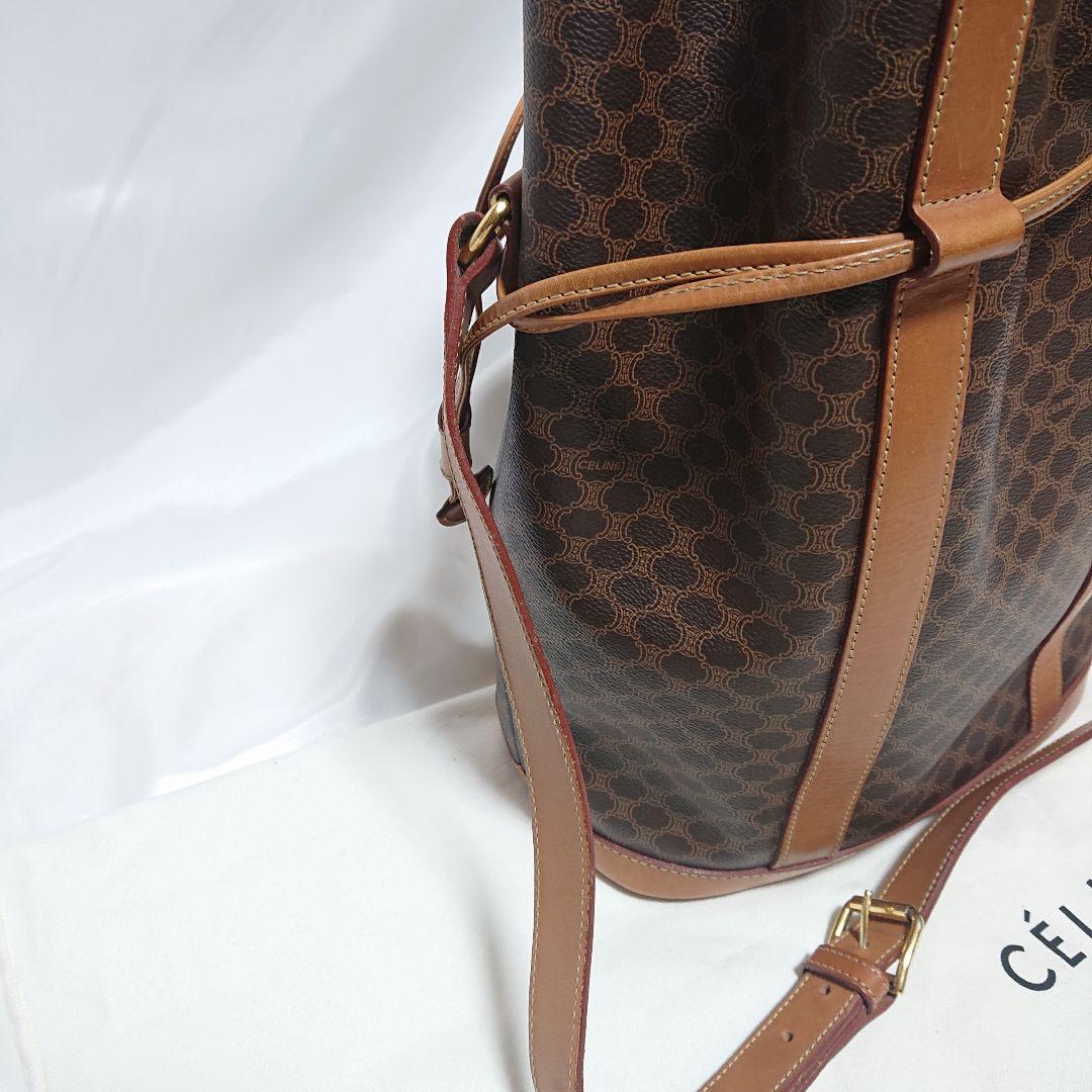 定番人気得価 CELINE マカダム柄 バケツ型 ショルダーバッグ qt6d1-m38943240811 高品質豊富な