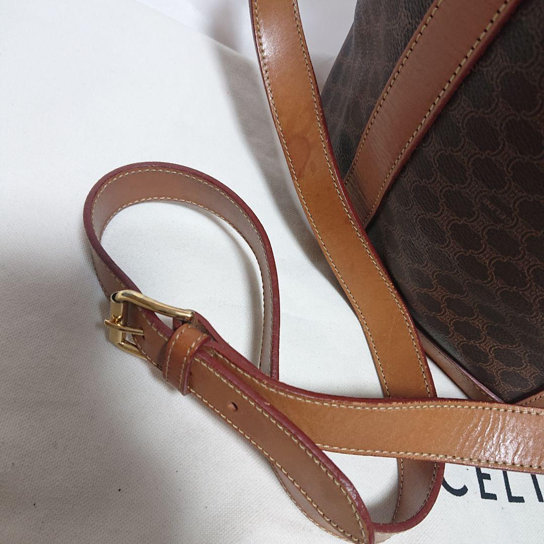 定番人気得価 CELINE マカダム柄 バケツ型 ショルダーバッグ qt6d1-m38943240811 高品質豊富な