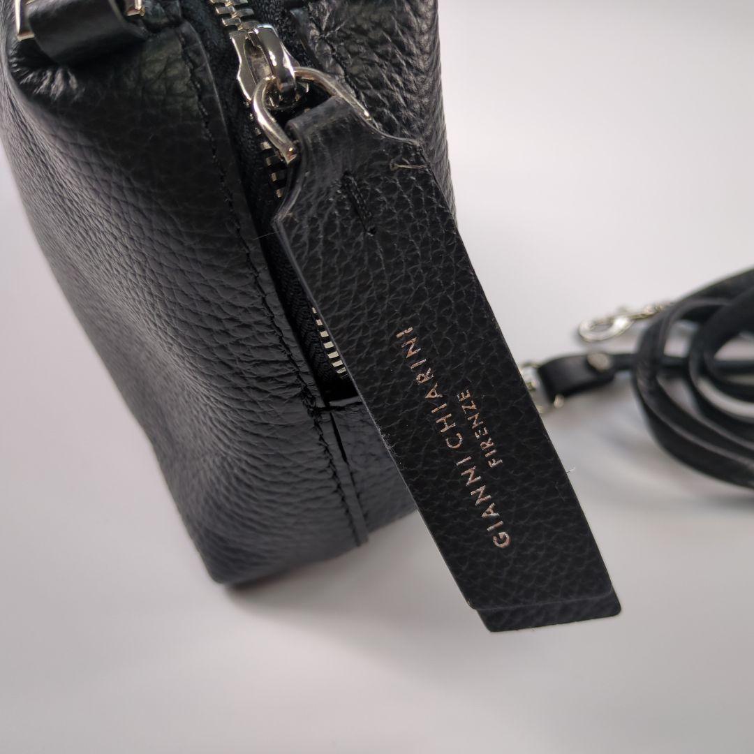 【新品】GIANNI CHIARINI / ALIFAレザーショルダーバッグ S