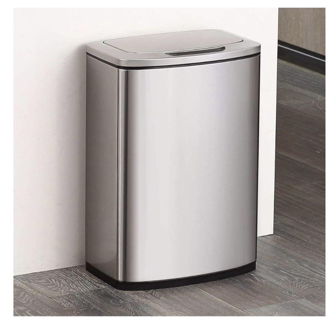 ⭐️新品・未使用⭐️EKO 自動開閉 蓋付きゴミ箱 シルバー 47L