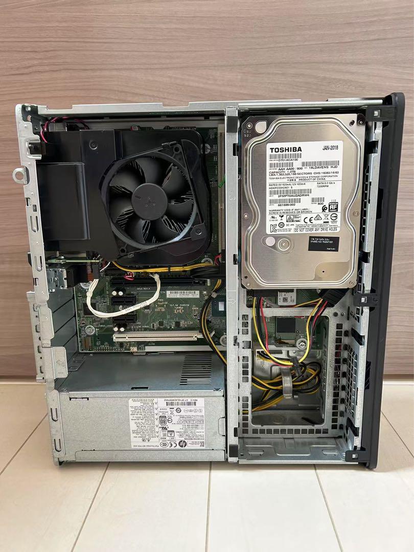 Windowsデスクトップ HP EliteDesk 800 G3 SFF i7 6700 8G128G1T