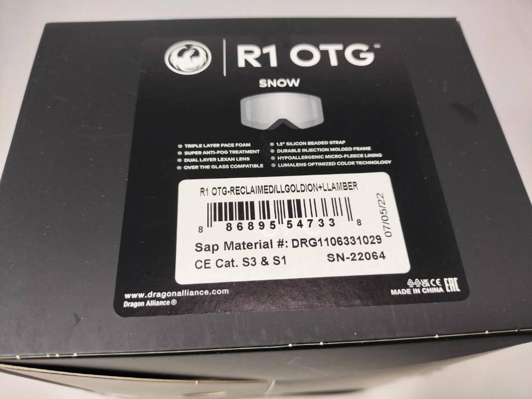 新品　ドラゴン　R1 眼鏡対応　交換レンズ　スノーゴーグル　ルーマレンズ 新品 ドラゴン R1 眼鏡対応 交換レンズ スノーゴーグル ルーマレンズ