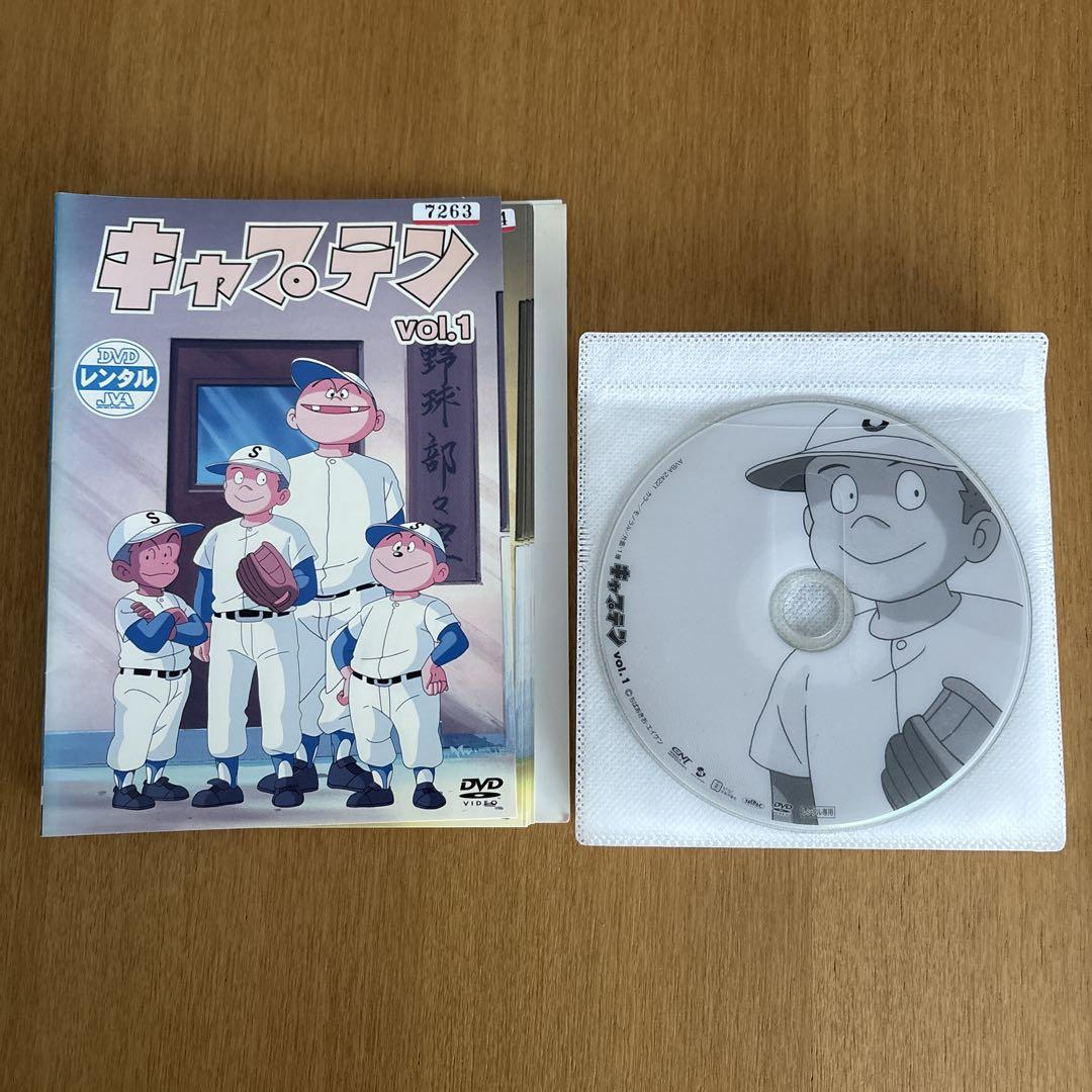 映像特典あり☆キャプテンTVアニメ版DVD全7巻☆ちばあきお☆匿名