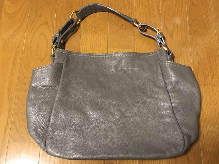 ☆ 新品 MAURIZIO TAIUTI ショルダー バッグ グレー ☆