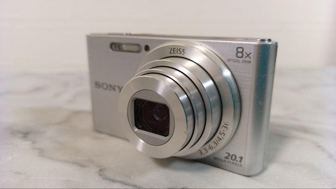 SONY デジカメ Cyber-shot DSC-W830 シルバー 動作確認済