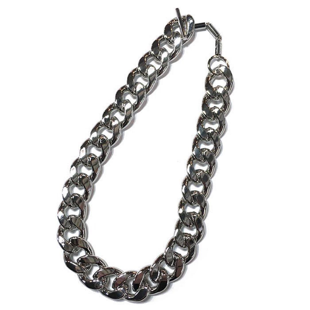 【美品】 JIEDA SWITCHING WIDE CHAIN NECKLACE