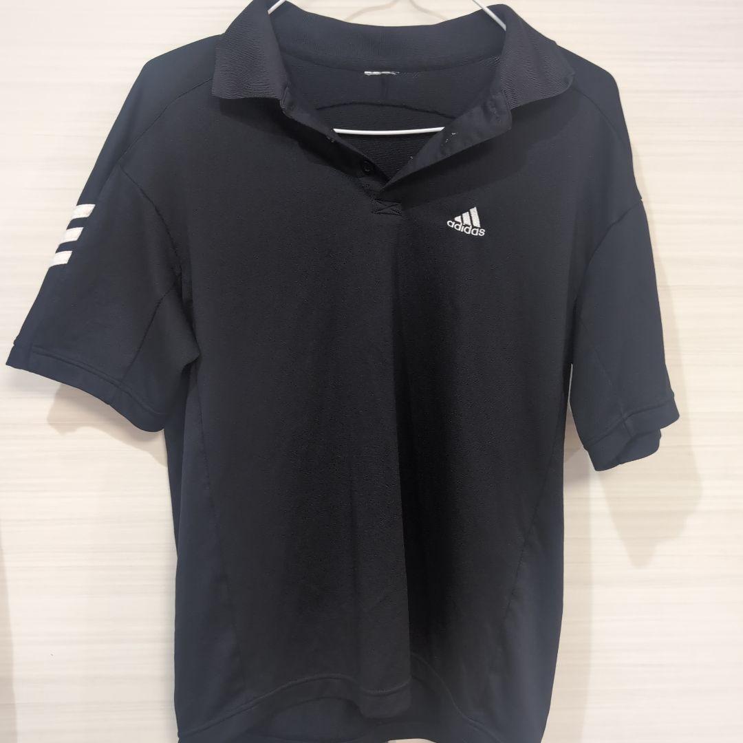 adidas 黒ポロシャツ adidas アディダス トレイン エッセンシャルズ トレーニング