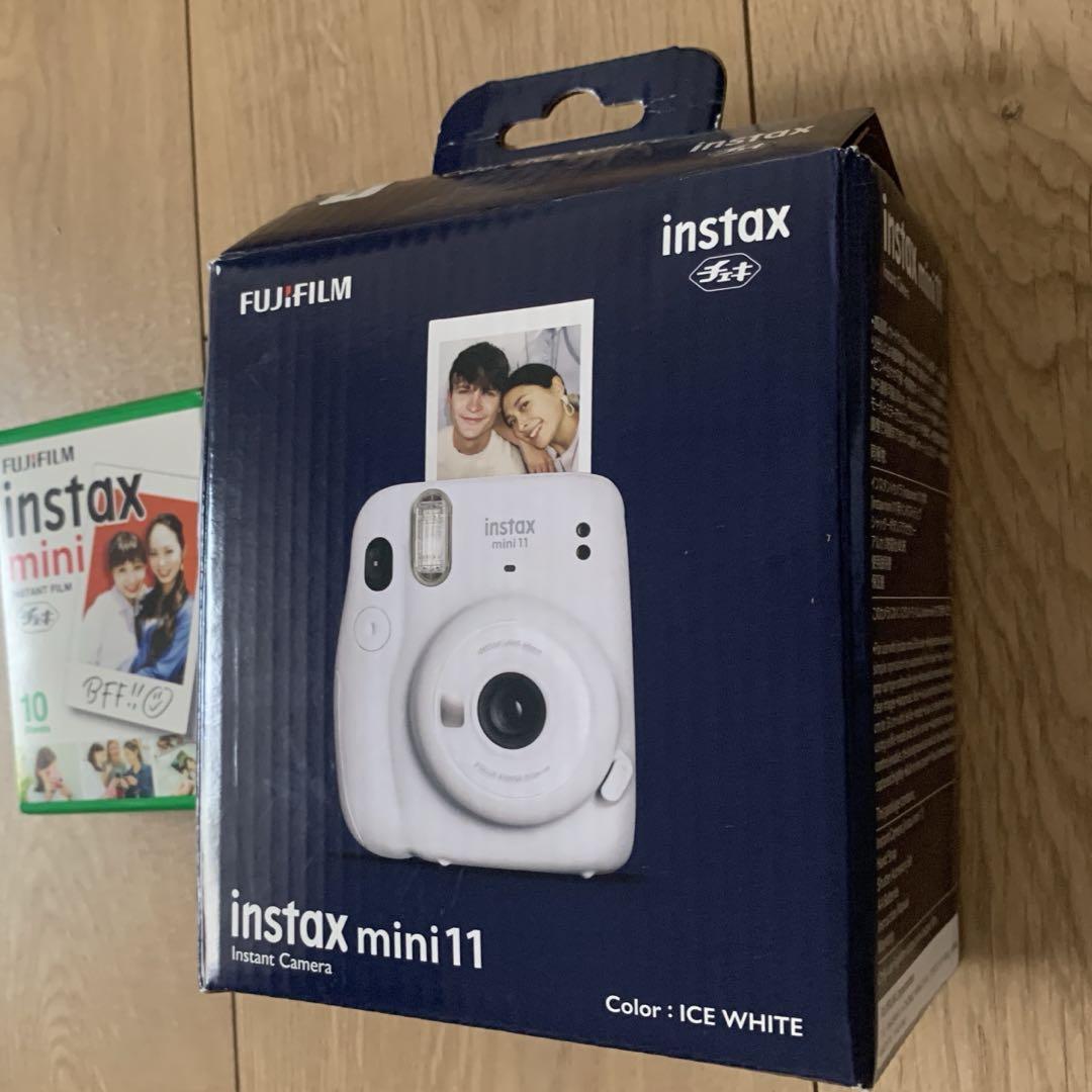 オリジナル instax mini 11 チェキ アイスホワイト sushitai.com.mx