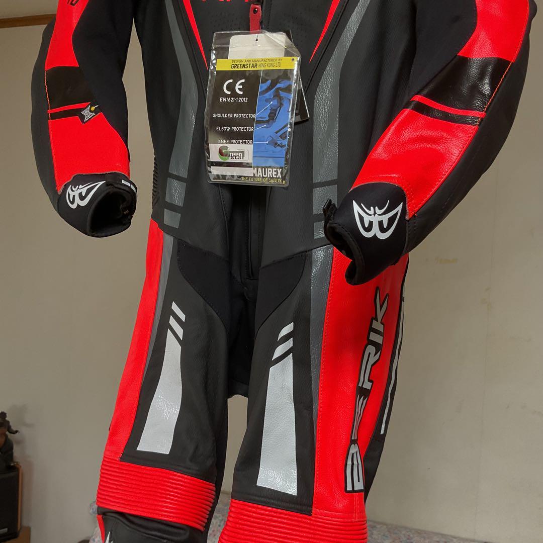 新品 MFJ公認 BERIK ベリック レーシングスーツ サイズ 50 未使用】MFJ公認 BERIK ベリック レーシングスーツ 50サイズ334N