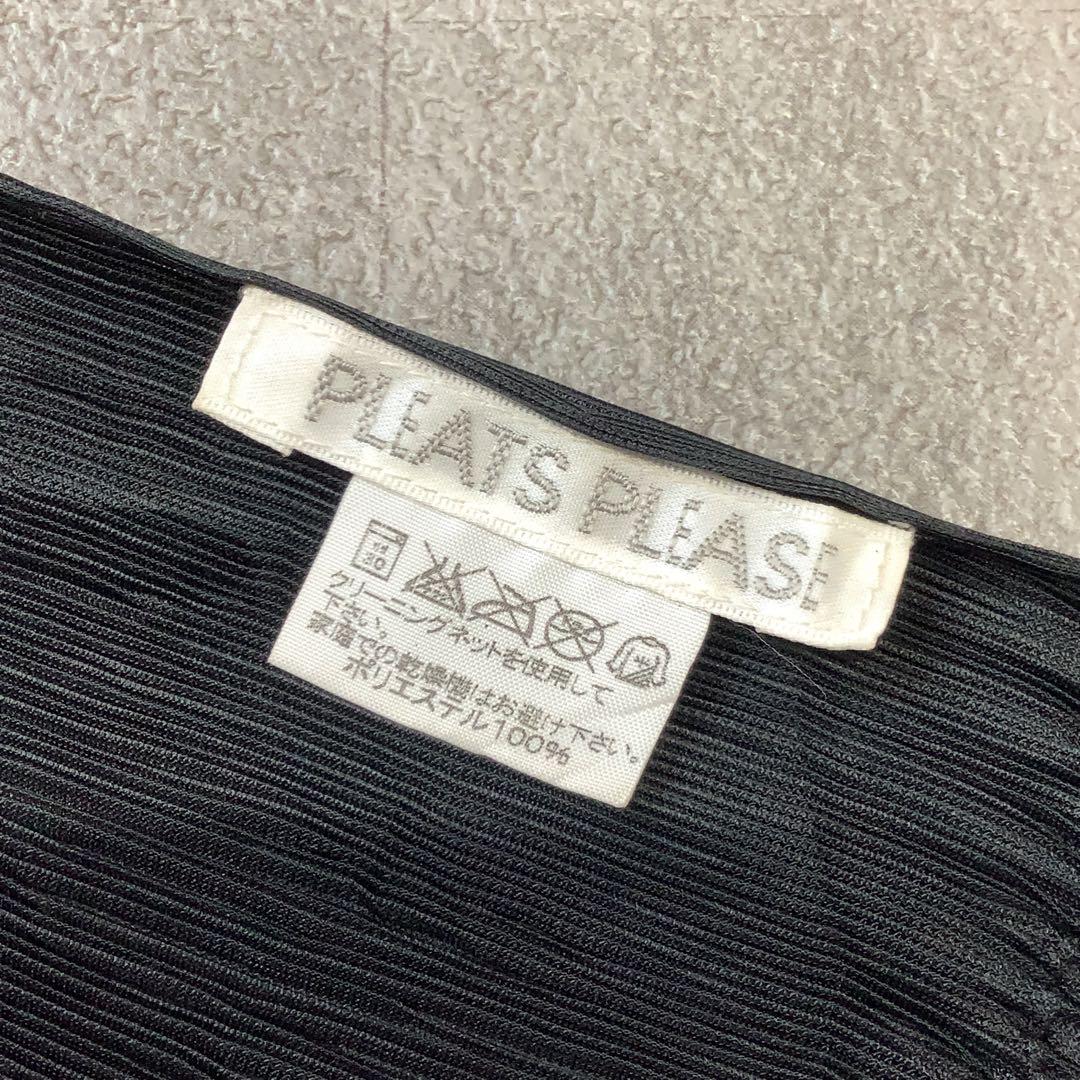美品 00‘s PLEATS PLEASE フリンジ プリーツ ストール
