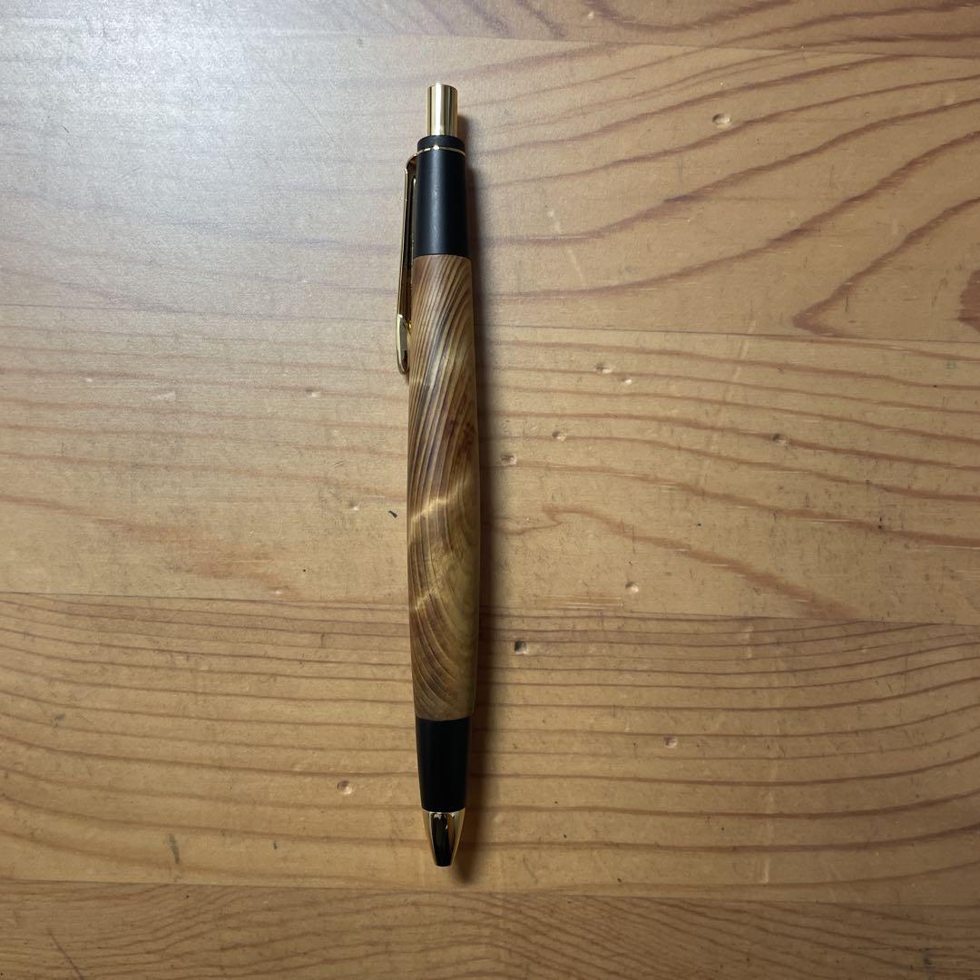 【新品　未使用】屋久杉工房　京　光明瘤　特上　0.5mm シャープペン