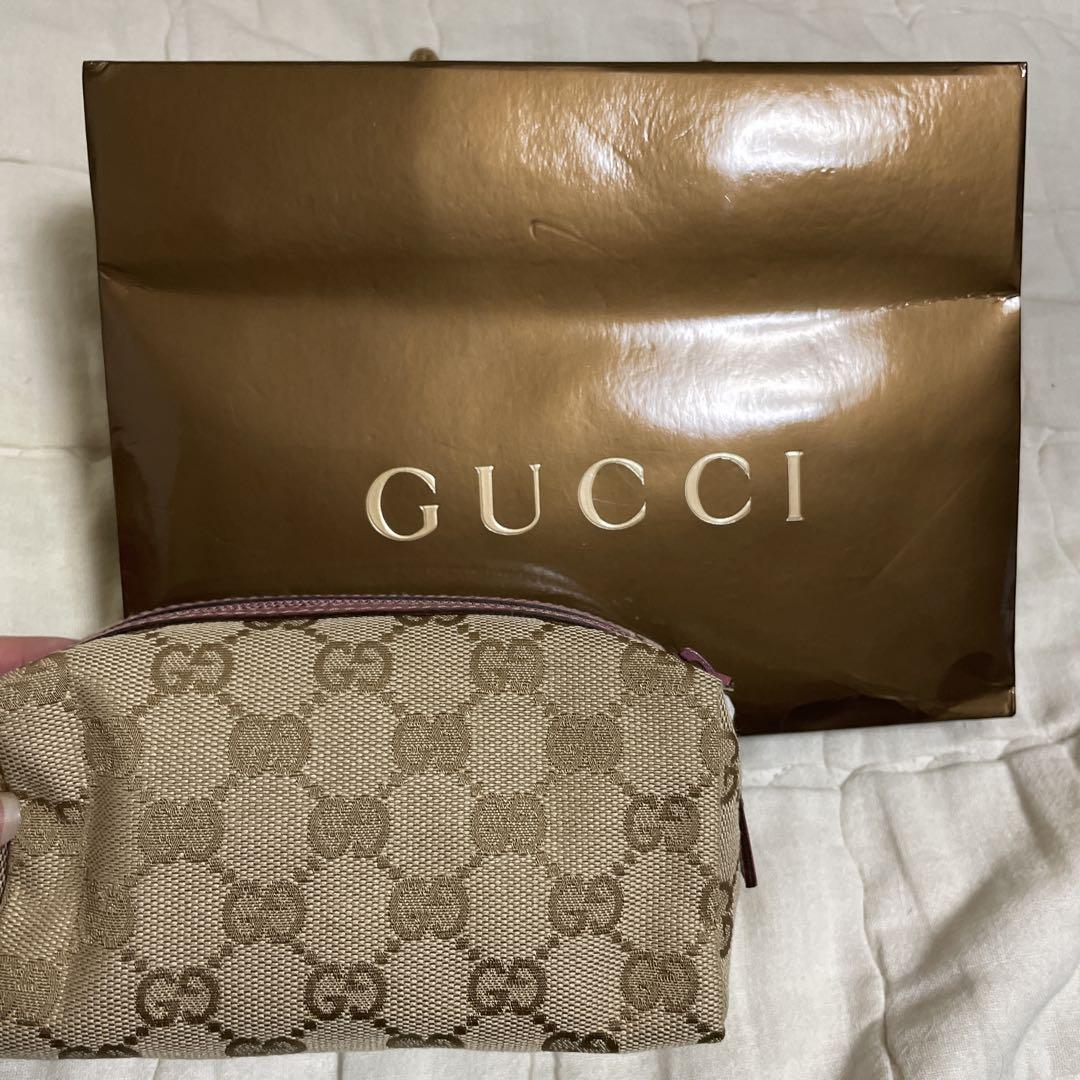 GUCCI グッチ ポーチ本物